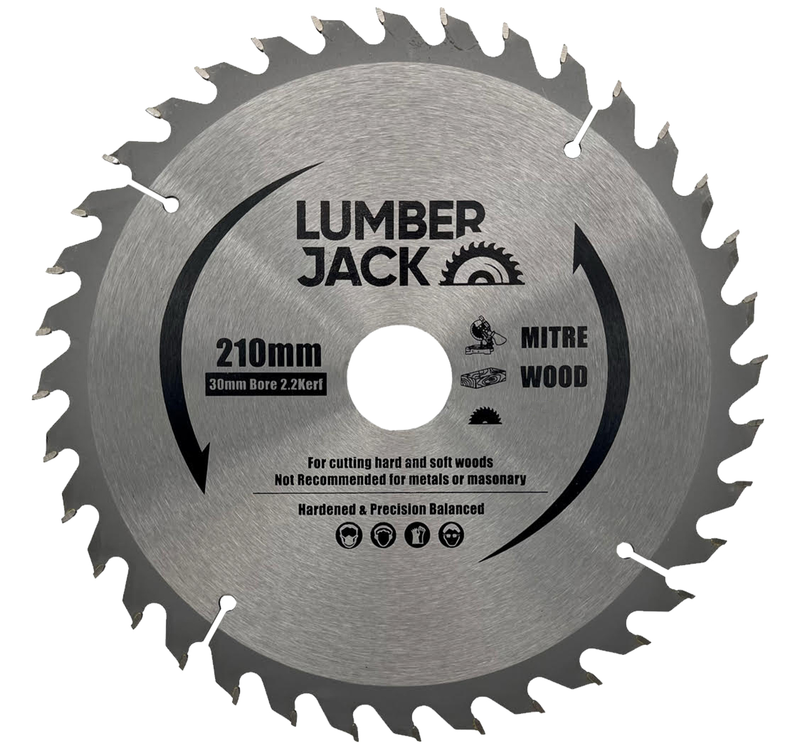 Lumberjack 210mm 48 Tooth Circular Saw Blade 30mm bore